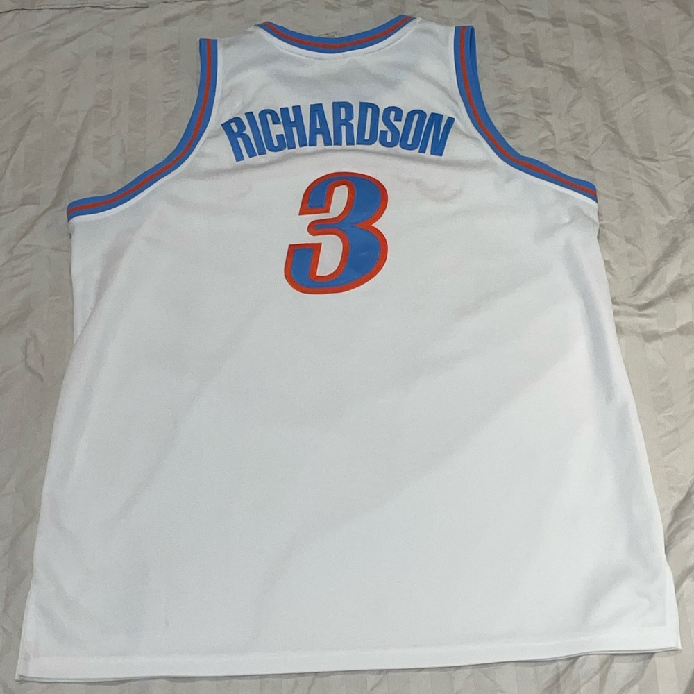 Quentin Richardson authentic Clippers Hardwood Classic NBA jersey size 56
